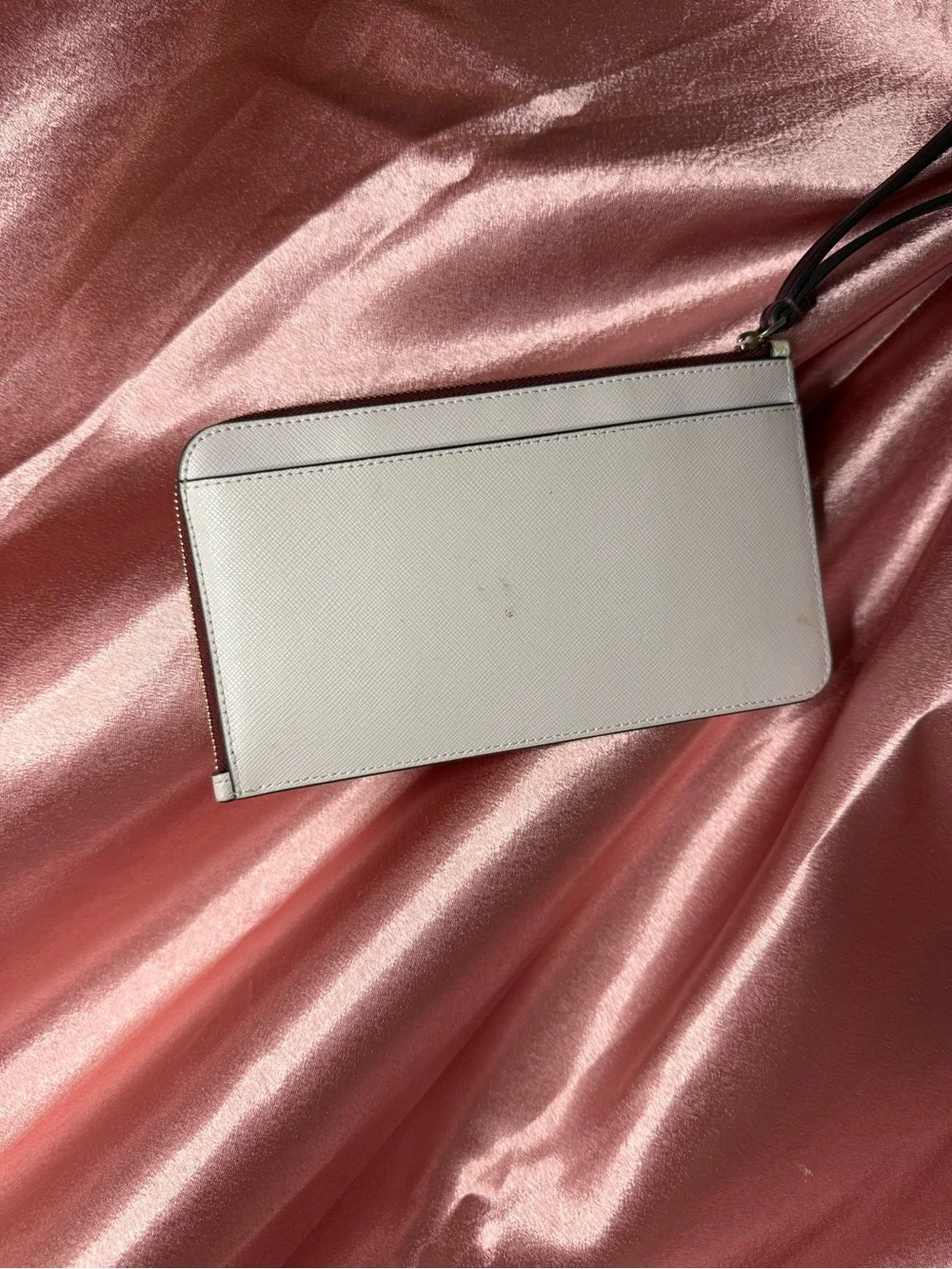 kate spade Cream & Lavender Two-Tone Wristlet